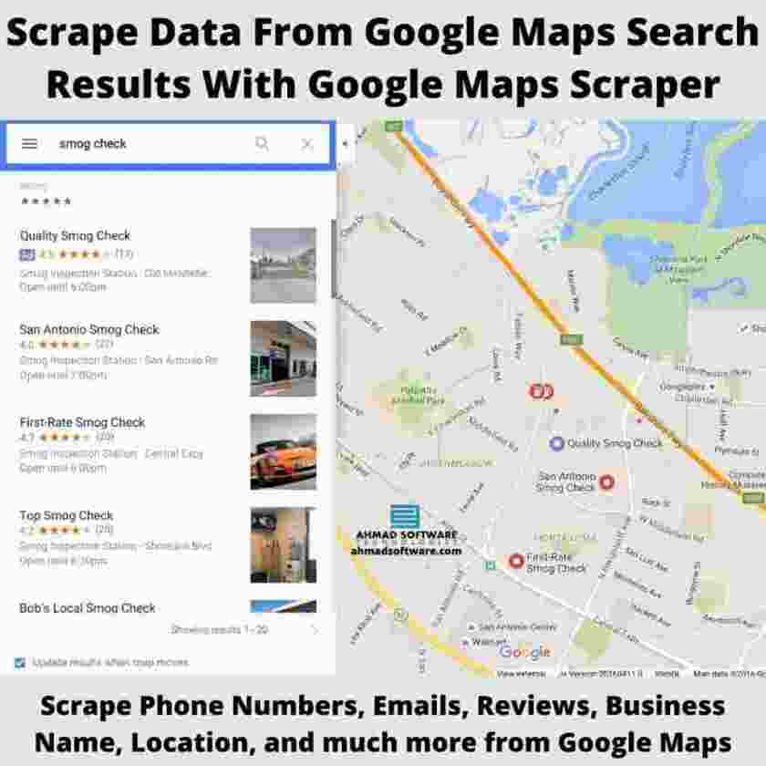Is It Possible To Scrape Search Results From Google Maps?